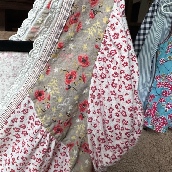 Anthropologie Ric Rac crossover pattern top Large - Picture 5 of 6